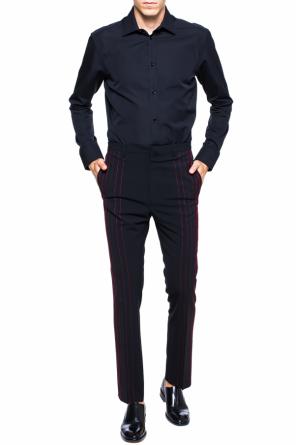Embroidered pleat-front trousers, zdjęcie 2 Embroidered pleat-front trousers od Lanvin